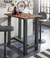 Bartisch, Gestell in U-Form (Breite 120 oder 140 cm)