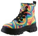 Buffalo Schnürboots »CORIN«, in auffälligen Regenbogen-Farben