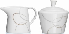 Flirt by R&B Milch-/Zucker-Set, Porzellan, »Alina« (2-teilig)