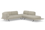 machalke® Ecksofa »benito«, mit bezogenem Sockel