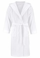 Bruno Banani Unisex-Bademantel »Robby«, (1 St.), Damen & Herren, lang, Bademantel aus 100% Baumwolle,Taschen und Kapuze