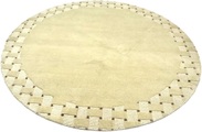 morgenland Wollteppich »Nepal Teppich Welina«, rund, 18 mm Höhe, handgeknüpft