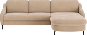 sit&more Ecksofa »Soul L-Form«, wahlweise mit Bettfunktion und Bettkasten oder Schubkasten