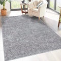 Carpet City Hochflor-Teppich »City Shaggy«, rechteckig, 30 mm Höhe, Teppich Einfarbig Uni, besonders flauschig-weich, ideal für Wohnzimmer & Schlafzimmer