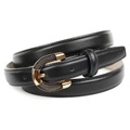 Anthoni Crown 2, 0 cm femininer Ledergürtel mit aufwendiger Schmuck-Schließe