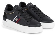 Tommy Hilfiger Keilsneaker »CORP WEBBING COURT SNEAKER«, mit seitlichem Logo-Emblem