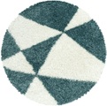 Ayyildiz Teppiche Hochflor-Teppich »TANGO 3101«, rund, 50 mm Höhe