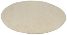Wollteppich, »Taza Royal«, THEKO, rund, Höhe 24 mm, manuell geknüpft