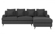 Guido Maria Kretschmer Home&Living Ecksofa »NORIN«, (2 St.), zwei Fussarten: vorne - Rollen, hinten - Holzfüsse