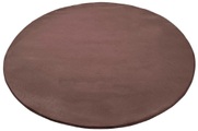 Carpet City Hochflor-Teppich »TOPIA400«, rund, besonders weich und kuschelig durch Polyester, Uni-Farben