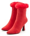 LASCANA Belle Affaire High-Heel-Stiefelette »Trachten-Schuh, Dirndl-Schuh,«, Ankleboots mit Reissverschluss