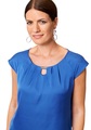 select! By Hermann Lange Shirttop »Sophie«, mit Detail am Ausschnitt