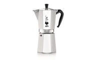 Bialetti Moka Express 18 Tassen Filtersystem aluminium