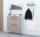 borchardt Möbel, borchardt Möbel Garderoben-Set »Tom«, (3 St.), Schuhschrank hängend