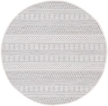 carpetfine Teppich »Boho 100«, rund, 4 mm Höhe, robustes Flachgewebe, Sisal Optik, In- und Outdoor geeignet, Wetterfest und UV-beständig für Balkon, Terrasse, Garten, Aussenbereich,Wohnzimmer, Schlafzimmer