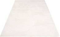 Carpet City Teppich, rechteckig, Kurzflor Wohnzimmer, 3D-Optik, für Schlafzimmer, Flur