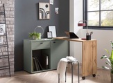 Schildmeyer Schreibtisch »Tiny Working«, praktisch im Home Office, Sideboard mit flexibler Arbeitsplatte