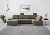 sit&more Wohnlandschaft, wahlweise mit Bettfunktion, Bettkasten, Sitztiefenverstellung