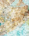 Komar Fototapete »Mix Map«, 200/250 cm
