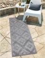 Carpet City Teppich »Santorini«, rechteckig, 5 mm Höhe, 3D-Effekt, für Wohnzimmer, Flur, Küche, Wintergarten, Balkon, Wetterfest & UV-beständig
