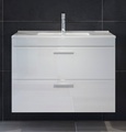 WELLTIME, welltime Waschbeckenunterschrank »Dormoletto«, Badmöbel, Breite 80 cm