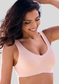 Nuance Bralette-BH, SEAMLESS, ohne Bügel, mit integriertem Push-up Kissen, Basic Dessous