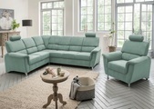 Home affaire Ecksofa »Pisa«, mit Bettfunktion und Bettkasten