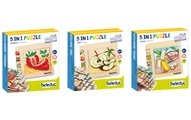 Beleduc Lagen-Puzzle Apfel / Erdbeere / Banane 3er-Pack