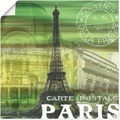 Artland Wandbild »Paris Collage«