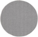 carpetfine Teppich »Boho 106«, rund, 4 mm Höhe, robustes Flachgewebe, Sisal Optik, In- und Outdoor geeignet, Wetterfest und UV-beständig für Balkon, Terrasse, Garten, Aussenbereich,Wohnzimmer, Schlafzimmer