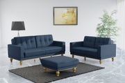 sit&more 2-Sitzer »Orient 5«, Rückenkissen mit Strass-Stein, goldfarbene Applikationen
