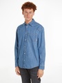 Tommy Jeans Jeanshemd »TJM RLX WESTERN DENIM SHIRT«, mit Brusttasche