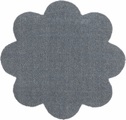 Hanse Home, Fussmatte, Blume, Hanse Home, »Deko Soft«, waschbar, getuftet