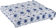 H.O.C.K. Sitzkissen »Badu Batik Saphire Outdoor«, wasserabweisend