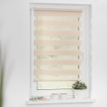 LICHTBLICK Doppelrollo »Duo Rollo Klemmfix, ohne Bohren, verspannt«, halbtransparent, verspannt, Einfache Klemm-Montage ohne Bohren. Für Fenster & Türen geeignet.