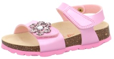 Superfit Sandale »FUSSBETTPANTOFFEL WMS: Mittel«, mit Glitzer
