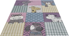 Kinderteppich, »Pastel Kids 21906«, merinos, rechteckig, Höhe 13 mm, maschinell gewebt