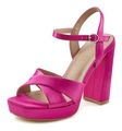 LASCANA Sandalette, mit Blockabsatz VEGAN