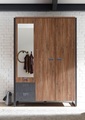 Home affaire Kleiderschrank «Detroit », wahlweise 2-, 3-, oder 5-türig, im Industrial-Look