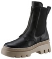 Paul Green Chelseaboots, mit heller Laufsohle und Vorderreissverschluss