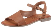 Mustang Shoes Riemchensandale, in trendiger, asymmetrischer Optik