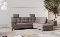 sit&more Ecksofa »Zora L-Form«, wahlweise mit Bettfunktion und Bettkasten