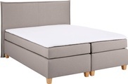 Home affaire Boxspringbett »Houssay«, inkl. Topper, 5 Breiten, 2 Härtegraden auch in Überlänge 220 cm