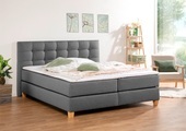 Home affaire Boxspringbett »Moulay«, inkl. Topper, in 3 Härtegraden, TFK auch in Härtegrad 4