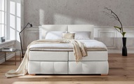 Guido Maria Kretschmer Home&Living Boxspringbett »Wehma«, inkl. Topper in 3 verschiedenen Matratzen, auch in Samtstoff
