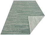 ELLE DECORATION Teppich »Mèlange«, rechteckig, 5 mm Höhe, In/- Outdoor geeignet, Wendeteppich, Meliert, Wohnzimmer, Balkon, Terrasse, Garten, Robust, Pflegeleicht, Flachgewebe