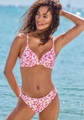 LASCANA Bügel-Bikini-Top »Jasmin«, mit Wattierung und im Blümchen-Design
