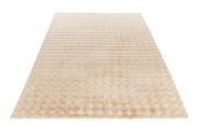 Obsession Teppich »My Aspen 485«, rechteckig, Uni Farben, besonders weich, Hoch-Tief Effekt, handgetuftet