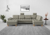 sit&more Wohnlandschaft, wahlweise mit Bettfunktion, Bettkasten, Sitztiefenverstellung