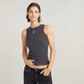 G-Star RAW Shirttop »Racerback ribbed slim tank top wmn«